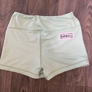 Barbell cartel spandex shorts